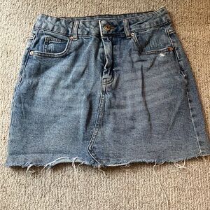 Wild Fable Blue Mini Pencil Skirt Casual
